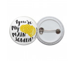 Main Squeeze Pinback Button